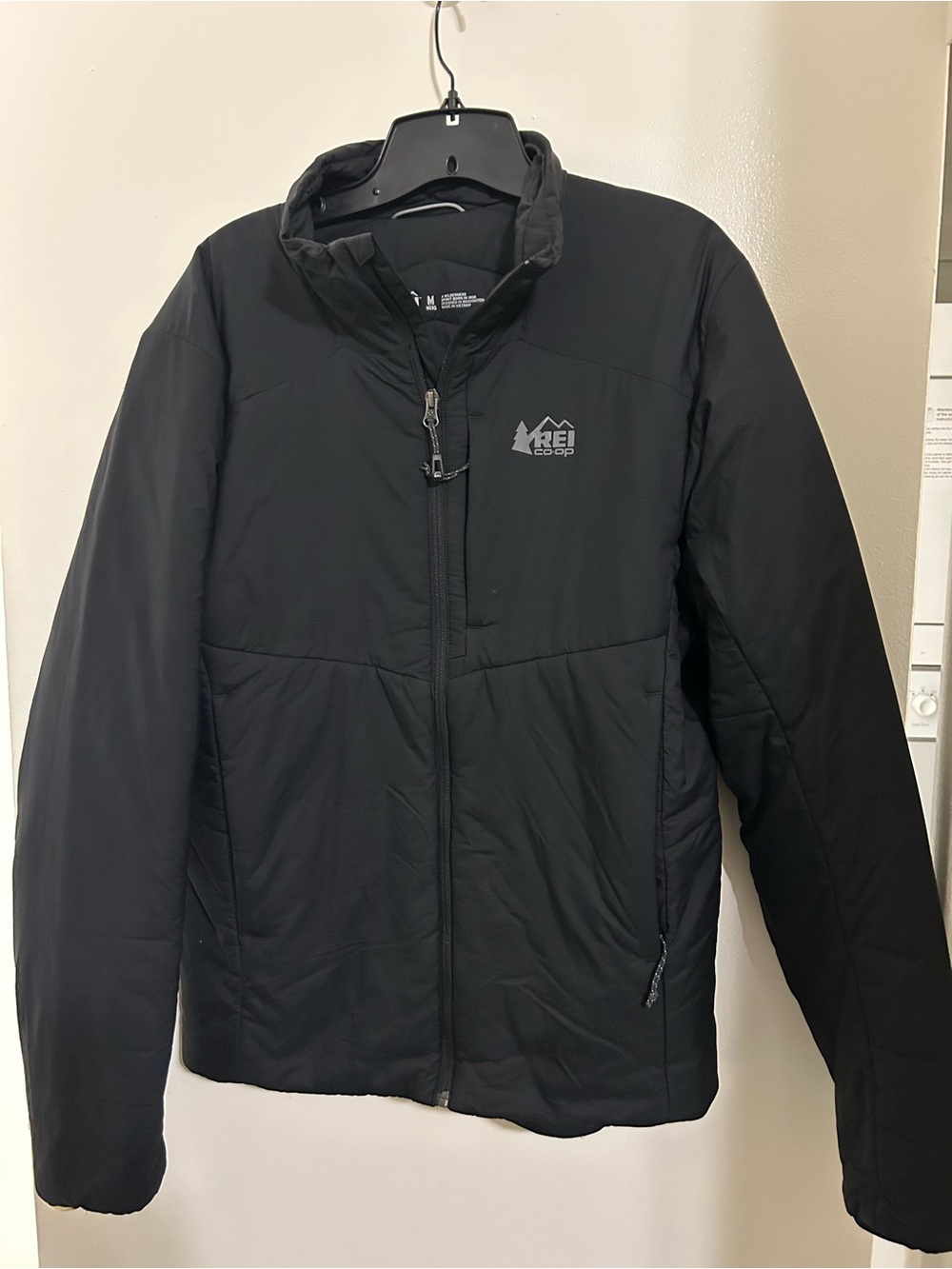 REI Men's Black Insulated Jacket